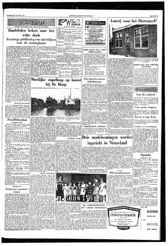 Rotterdamsch Nieuwsblad / Schiedamsche Courant / Rotterdams Dagblad / Waterweg / Algemeen Dagblad 1957-05-25