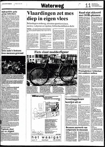 Rotterdamsch Nieuwsblad / Schiedamsche Courant / Rotterdams Dagblad / Waterweg / Algemeen Dagblad 1991-04-12