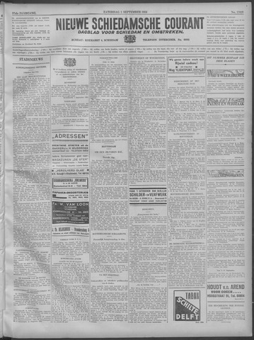 Nieuwe Schiedamsche Courant 1934-09-01