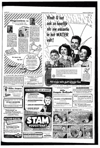 Rotterdamsch Nieuwsblad / Schiedamsche Courant / Rotterdams Dagblad / Waterweg / Algemeen Dagblad 1955-06-14