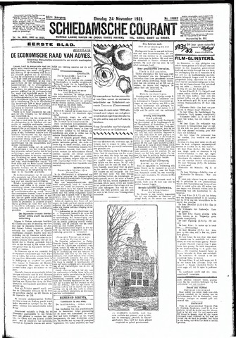 Schiedamsche Courant 1931-11-24
