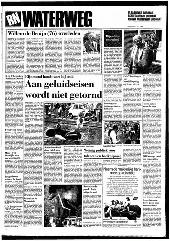 Rotterdamsch Nieuwsblad / Schiedamsche Courant / Rotterdams Dagblad / Waterweg / Algemeen Dagblad 1984-07-02