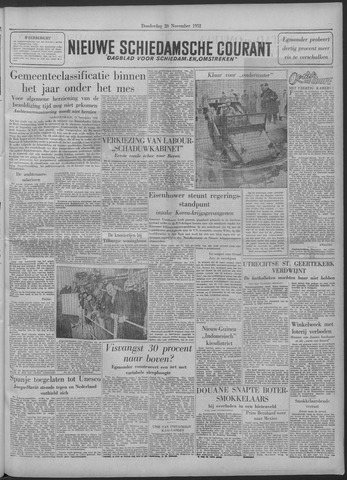 Nieuwe Schiedamsche Courant 1952-11-20