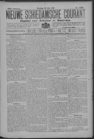 Nieuwe Schiedamsche Courant 1919-07-29