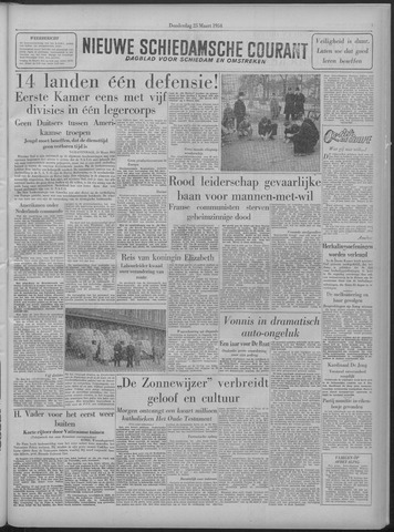 Nieuwe Schiedamsche Courant 1954-03-25