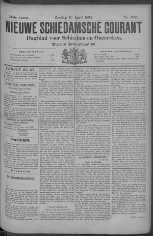 Nieuwe Schiedamsche Courant 1898-04-10