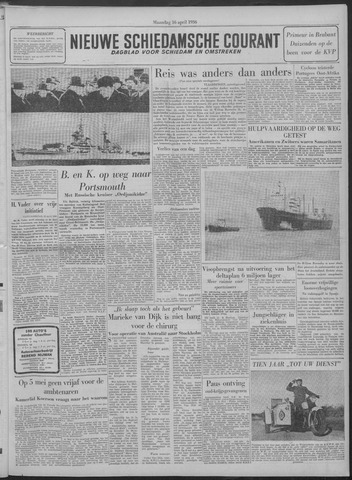 Nieuwe Schiedamsche Courant 1956-04-16