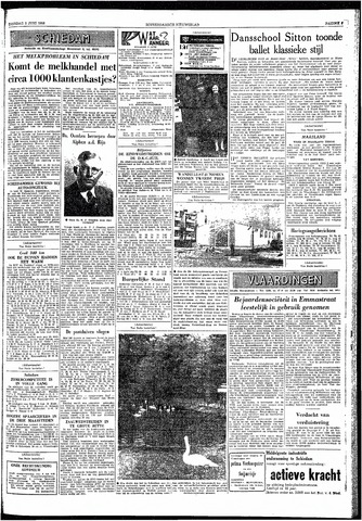 Rotterdamsch Nieuwsblad / Schiedamsche Courant / Rotterdams Dagblad / Waterweg / Algemeen Dagblad 1958-06-03