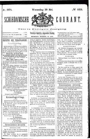 Schiedamsche Courant 1878-05-29