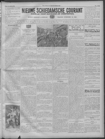 Nieuwe Schiedamsche Courant 1934-09-10