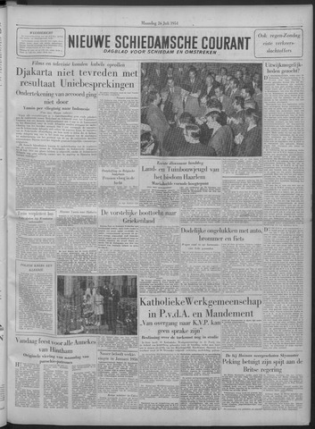 Nieuwe Schiedamsche Courant 1954-07-26