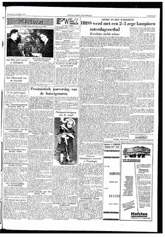 Rotterdamsch Nieuwsblad / Schiedamsche Courant / Rotterdams Dagblad / Waterweg / Algemeen Dagblad 1957-04-15