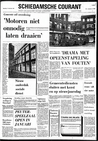 Rotterdamsch Nieuwsblad / Schiedamsche Courant / Rotterdams Dagblad / Waterweg / Algemeen Dagblad 1973-12-19