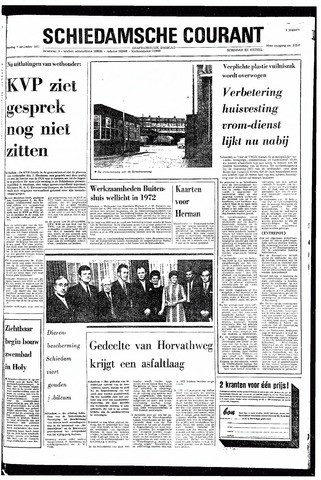 Rotterdamsch Nieuwsblad / Schiedamsche Courant / Rotterdams Dagblad / Waterweg / Algemeen Dagblad 1971-11-02