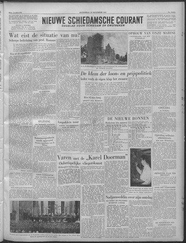 Nieuwe Schiedamsche Courant 1947-09-25