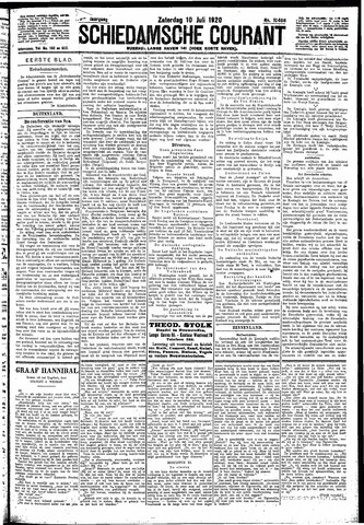 Schiedamsche Courant 1920-07-10