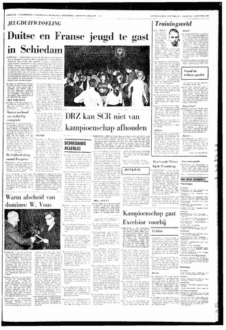 Rotterdamsch Nieuwsblad / Schiedamsche Courant / Rotterdams Dagblad / Waterweg / Algemeen Dagblad 1969-08-04