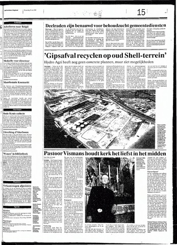 Rotterdamsch Nieuwsblad / Schiedamsche Courant / Rotterdams Dagblad / Waterweg / Algemeen Dagblad 1992-05-20