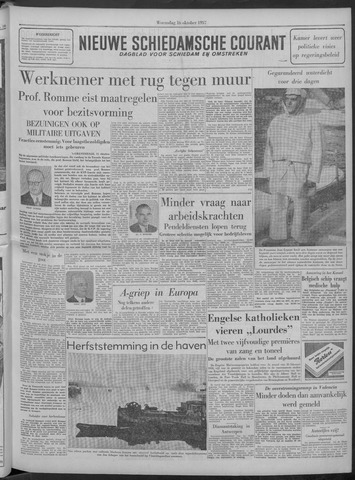 Nieuwe Schiedamsche Courant 1957-10-16