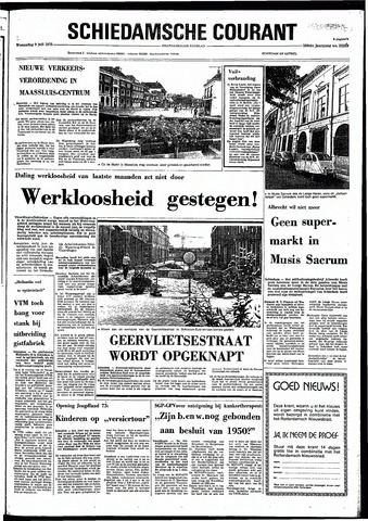 Rotterdamsch Nieuwsblad / Schiedamsche Courant / Rotterdams Dagblad / Waterweg / Algemeen Dagblad 1975-07-09