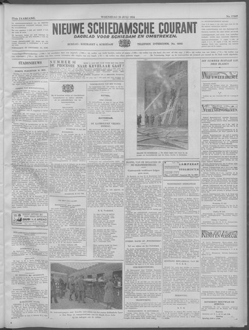 Nieuwe Schiedamsche Courant 1934-07-25