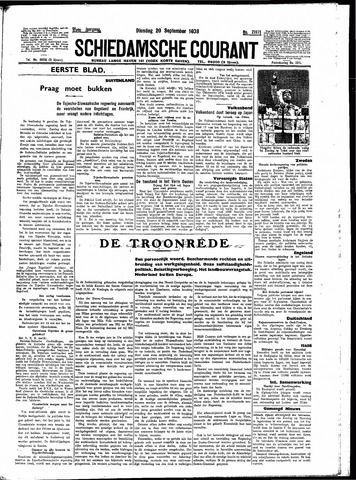 Schiedamsche Courant 1938-09-20