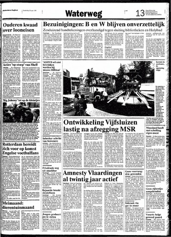 Rotterdamsch Nieuwsblad / Schiedamsche Courant / Rotterdams Dagblad / Waterweg / Algemeen Dagblad 1991-04-25