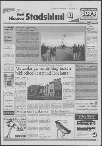 Het Nieuwe Stadsblad 1999-10-27