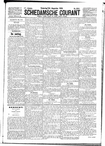 Schiedamsche Courant 1918-08-24
