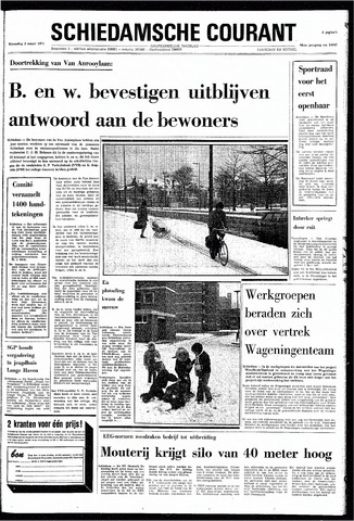 Rotterdamsch Nieuwsblad / Schiedamsche Courant / Rotterdams Dagblad / Waterweg / Algemeen Dagblad 1971-03-03