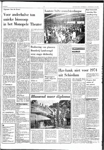 Rotterdamsch Nieuwsblad / Schiedamsche Courant / Rotterdams Dagblad / Waterweg / Algemeen Dagblad 1969-06-21