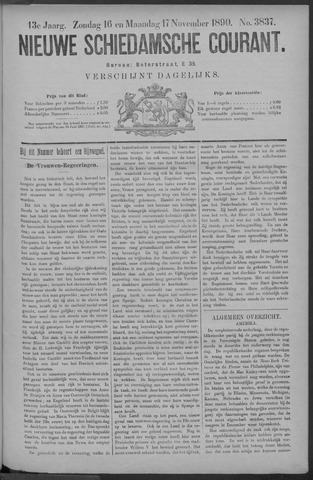 Nieuwe Schiedamsche Courant 1890-11-17