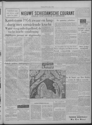 Nieuwe Schiedamsche Courant 1954-12-24