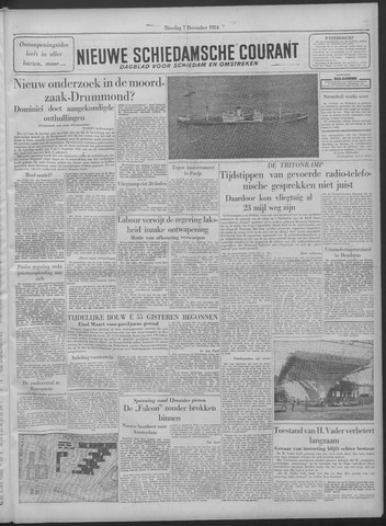 Nieuwe Schiedamsche Courant 1954-12-07