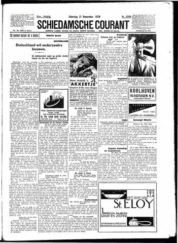 Schiedamsche Courant 1938-12-31