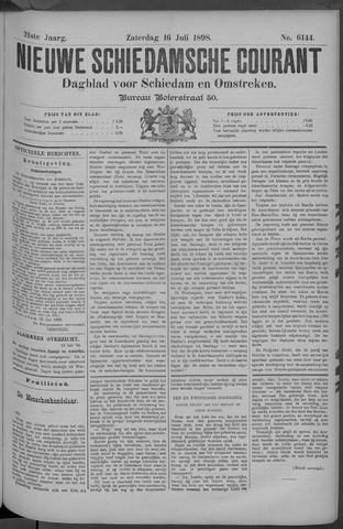 Nieuwe Schiedamsche Courant 1898-07-16
