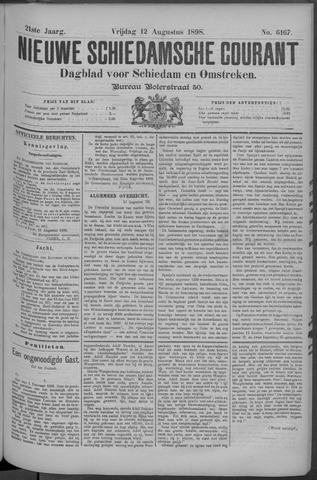 Nieuwe Schiedamsche Courant 1898-08-12