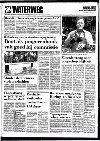 Rotterdamsch Nieuwsblad / Schiedamsche Courant / Rotterdams Dagblad / Waterweg / Algemeen Dagblad 1989-08-31