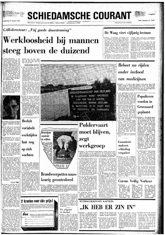 Rotterdamsch Nieuwsblad / Schiedamsche Courant / Rotterdams Dagblad / Waterweg / Algemeen Dagblad 1972-01-13