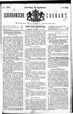 Schiedamsche Courant 1878-09-28