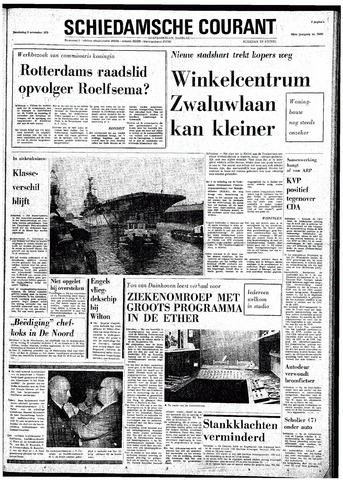 Rotterdamsch Nieuwsblad / Schiedamsche Courant / Rotterdams Dagblad / Waterweg / Algemeen Dagblad 1973-11-08