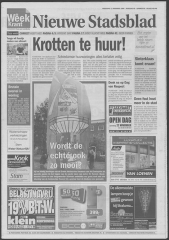 Het Nieuwe Stadsblad 2008-11-12