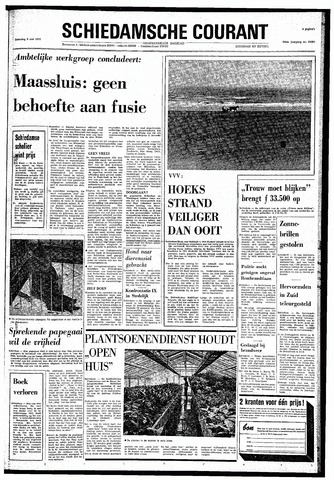 Rotterdamsch Nieuwsblad / Schiedamsche Courant / Rotterdams Dagblad / Waterweg / Algemeen Dagblad 1972-05-06