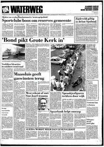 Rotterdamsch Nieuwsblad / Schiedamsche Courant / Rotterdams Dagblad / Waterweg / Algemeen Dagblad 1989-05-23