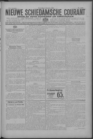 Nieuwe Schiedamsche Courant 1924-12-04