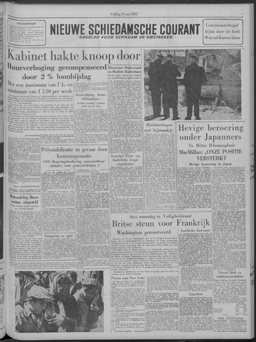 Nieuwe Schiedamsche Courant 1957-05-17