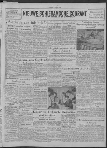 Nieuwe Schiedamsche Courant 1956-04-17