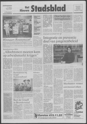 Het Nieuwe Stadsblad 1993-01-08