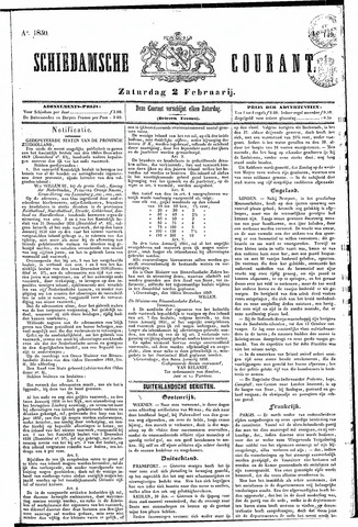Schiedamsche Courant 1850-02-02