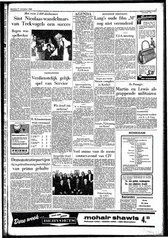 Rotterdamsch Parool / De Schiedammer 1960-11-21